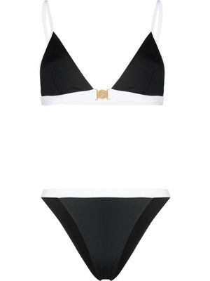 Balmain logo-clasp bikini set - Black