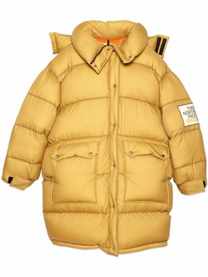Gucci x The North Face padded coat - Neutrals