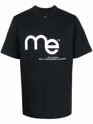 OAMC me-print short-sleeve T-shirt - Black