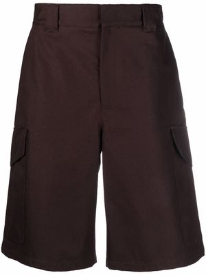 MSGM wide-leg cargo shorts - Brown