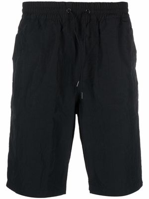 Calvin Klein Jeans logo-tape bermuda shorts - Black
