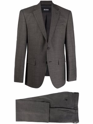 BOSS two-piece virgin wool suit - Grey