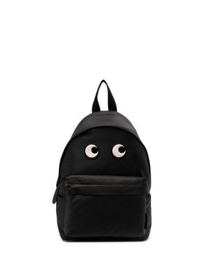 Anya Hindmarch Eyes recycled nylon backpack - Black