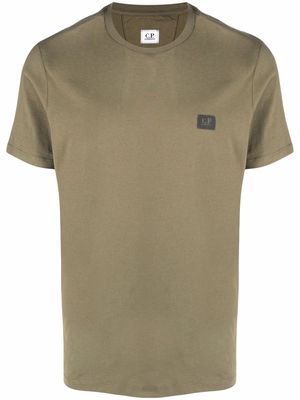 C.P. Company logo-patch short-sleeve T-shirt - Green
