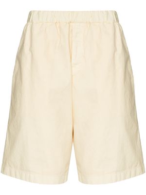 Jil Sander elasticated-waist bermuda shorts - Neutrals