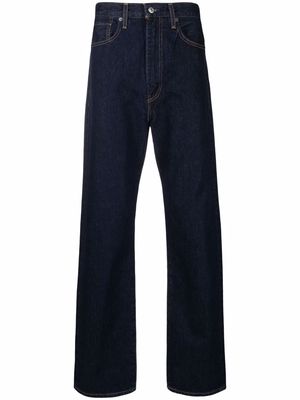 Levi's: Made & Crafted flared-leg jeans - Blue
