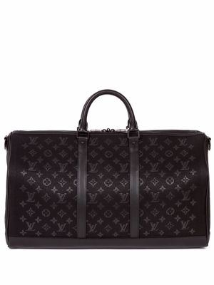Louis Vuitton pre-owned Light Up Keepall 50 travel bag - Black