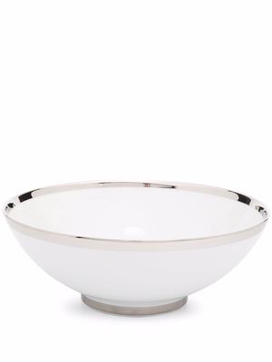 Fürstenberg Treasure Platinum large bowl - White