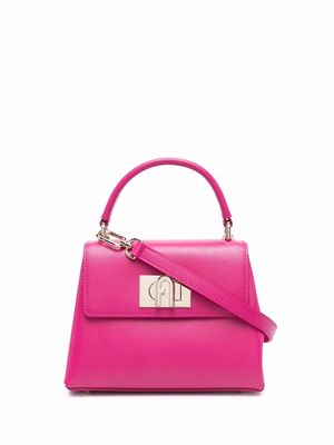 Furla 1927 leather tote bag - Pink