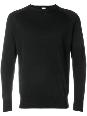 ASPESI round neck sweatshirt - Black