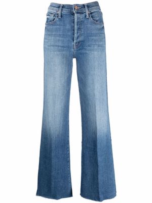MOTHER high-waist wide-leg jeans - Blue