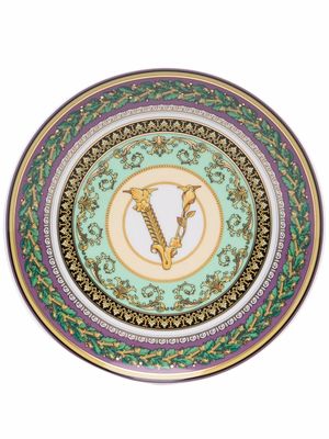 Versace Barocco Mosaic porcelain plate - Green