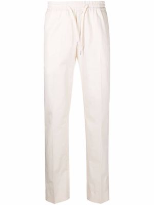 SANDRO drawstring-waist trousers - White