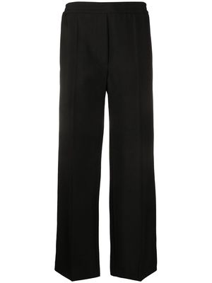 Acne Studios elasticated straight-leg trousers - Black