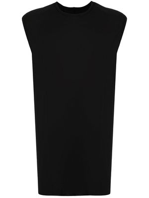 Boris Bidjan Saberi raw-cut hem tank top - Black