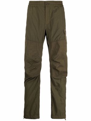 Ten C cargo-pocket panelled trousers - Green