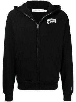 Billionaire Boys Club logo-print zip-up hoodie - Black