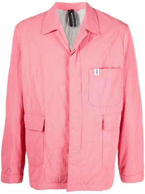 Mackintosh SEESUCKER CHORE quilted jacket - Pink