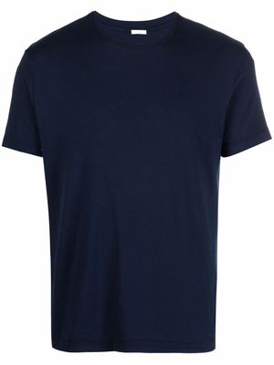 Malo short-sleeve crew neck T-shirt - Blue