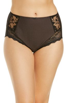 Elomi Charley Full Figure Briefs in Jet