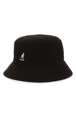 Kangol Bermuda Bucket Hat in Black