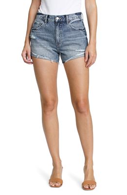 Pistola Kylee Relaxed High Waist Cuffed Shorts in Play Date