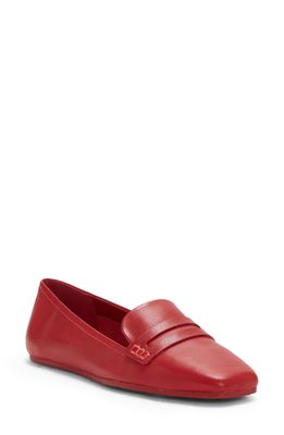 Louise et Cie Alamea Leather Loafer in Raspberry