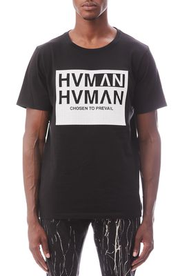 HVMAN Logo Graphic T-Shirt in Black