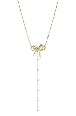 Hueb Romance Diamond Station Y-Necklace in Yellow Gold