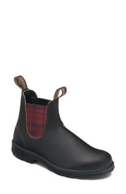 Blundstone Footwear Blundstone Original 500 Water Resistant Chelsea Boot in Stout Brown/Burgundy