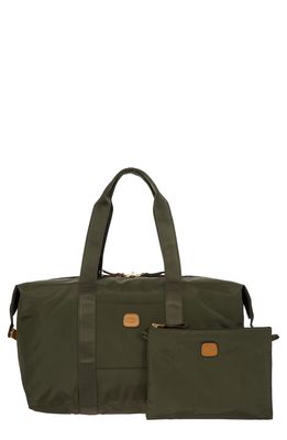 Bric's X-Bag 18-Inch Folding Duffel Bag in Olive