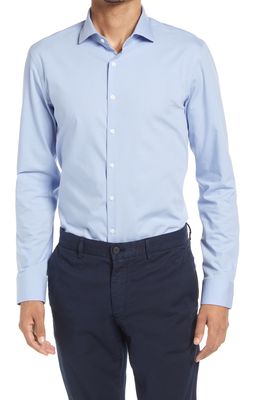 Nordstrom Tech-Smart Extra Trim Fit Dress Shirt in Light Blue