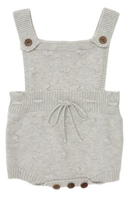 Ashmi & Co. Emma Knit Cotton Romper in Gray