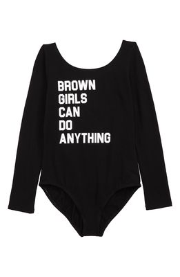 Typical Black Tees Kids' Girls Can Do Anything Graphic Bodysuit