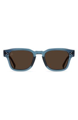 RAEN Rece 51mm Polarized Square Sunglasses in Absinthe /Vibrant Brown Polar