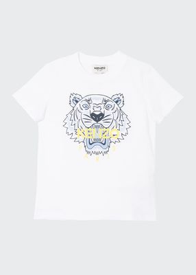 Boy's Classic Tiger Logo T-Shirt, Size 2-4
