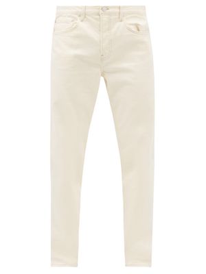 Frame - The Straight Jean Straight-leg Jeans - Mens - White
