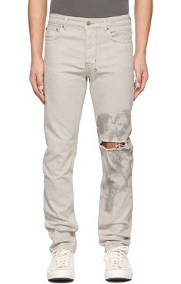 Ksubi Off-White Chitch High Lovers Antike Jeans