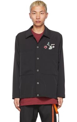 Song for the Mute Black Lapel Pins Jacket