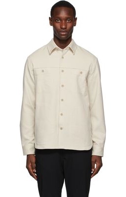 Vince Off-White Relaxed Double Face Jacket
