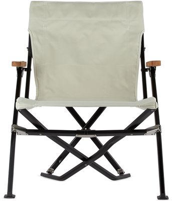 Snow Peak Off-White Luxury Low Beach Chair