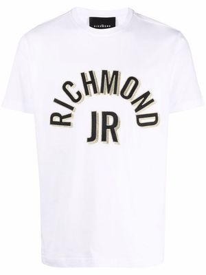 John Richmond logo-patch T-shirt - White