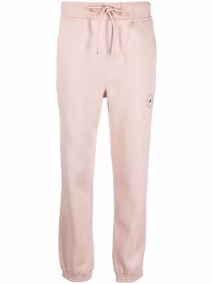 adidas by Stella McCartney logo-print track pants - Pink