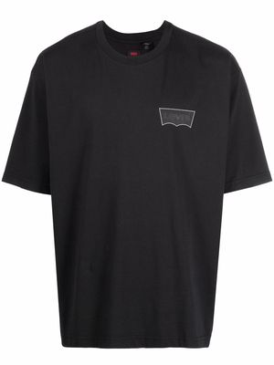 Levi's logo-print cotton-blend T-Shirt - Black