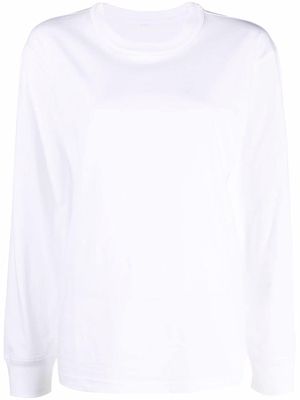 Alexander Wang logo-print jersey T-shirt - White