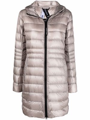 Canada Goose Cyprus hooded down-padded coat - Neutrals