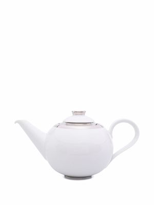 Fürstenberg Treasure Platinum teapot with tea strainer - White