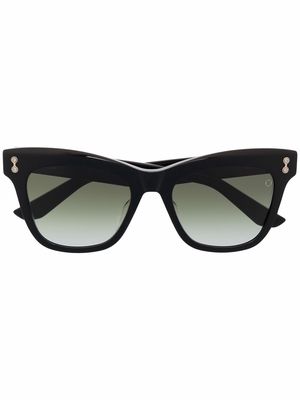 Akoni Vela cat eye-frame sunglasses - Black