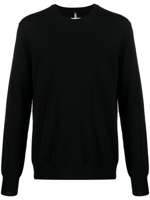 OAMC intarsia logo wool-blend jumper - Black