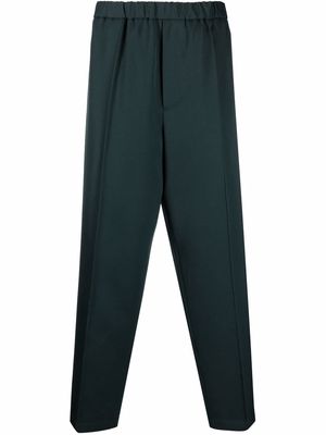 Jil Sander elasticated-waist trousers - Green